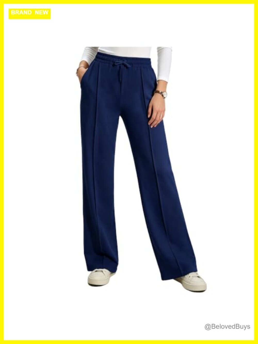 Wide Leg Sweatpants Baggy Palazzo Yoga Lounge Pants with Pockets